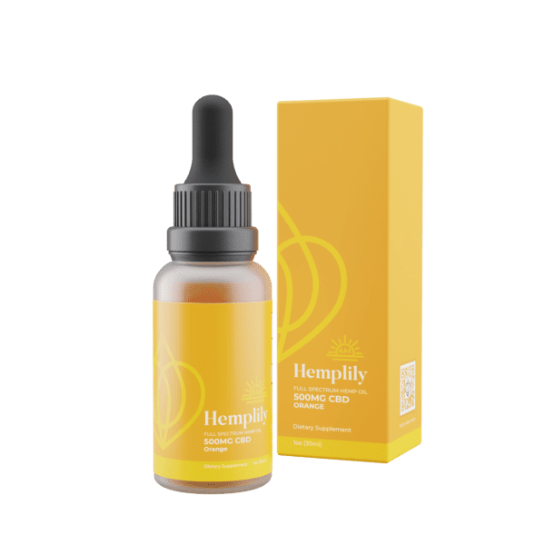 500mg AM / Smooth Energy Tincture w Box